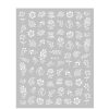 Sticker Unghii White - WG428