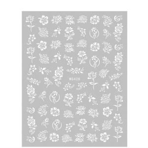 Sticker Unghii White - WG428