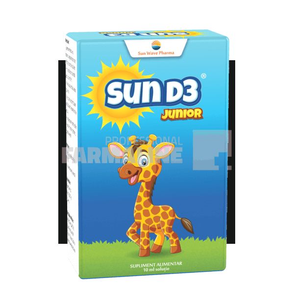 Sun D3 Junior picaturi 10 ml Sun D3 Junior picaturi 10 ml