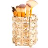 Suport Pensule cu Cristale, Gold