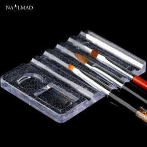 Suport Pensule + Nail Art Transparent