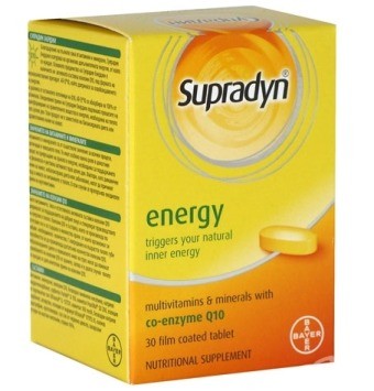 Supradyn Q10 Energy x 30 comprimate Supradyn Q10 Energy x 30 comprimate