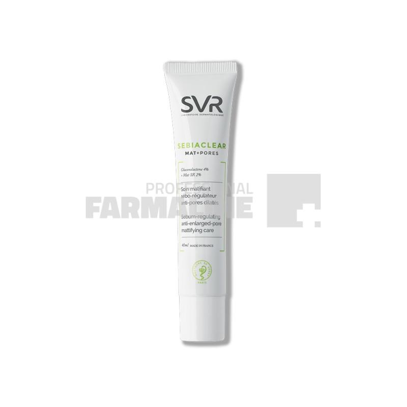 Svr Mat+Pores Crema matifianta seboreglatoare 40 ml Svr Mat+Pores Crema matifianta seboreglatoare 40 ml