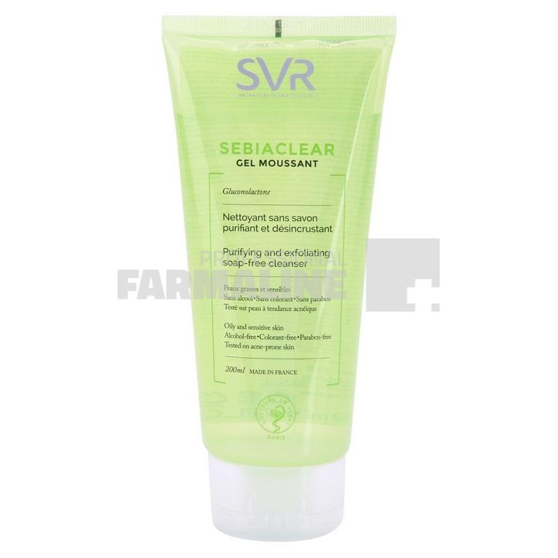 Svr Sebiaclear Gel spumant 200 ml Svr Sebiaclear Gel spumant 200 ml
