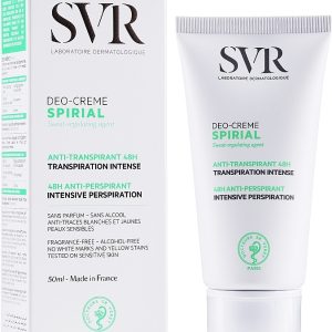 SVR Spirial Crema antiperspiranta 48 h 50 ml