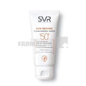 Svr Sun Secure Ecran Mineral Teinte Crema pentru ten normal mixt SPF50+ 50 ml