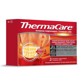 Thermacare Comprese calde pentru partea inferioara a spatelui si sold 2 bucati