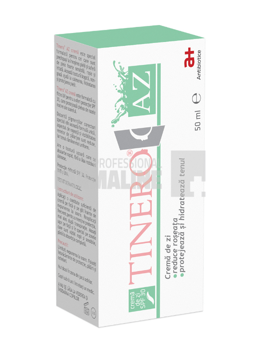 Tinero AZ Crema de zi SPF30+ 50ml Tinero AZ Crema de zi SPF30+ 50ml