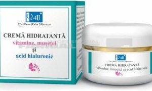 Tis Q4U Crema hidratanta cu Vitamine, Musetel si Acid Hialuronic 50 ml