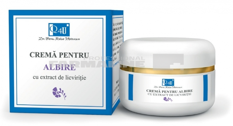 Tis Q4U Crema pentru albire SPF10 50 ml Tis Q4U Crema pentru albire SPF10 50 ml