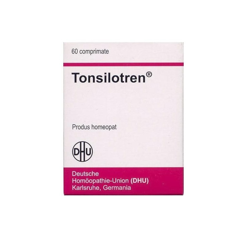Tonsilotren x 60 comprimate Tonsilotren x 60 comprimate