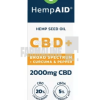 Ulei de canepa cu 2000 mg CBD, 500 mg CBDA, 500 mg CBGA, 200 mg Curcuma, 5 mg Piper negru 10 ml