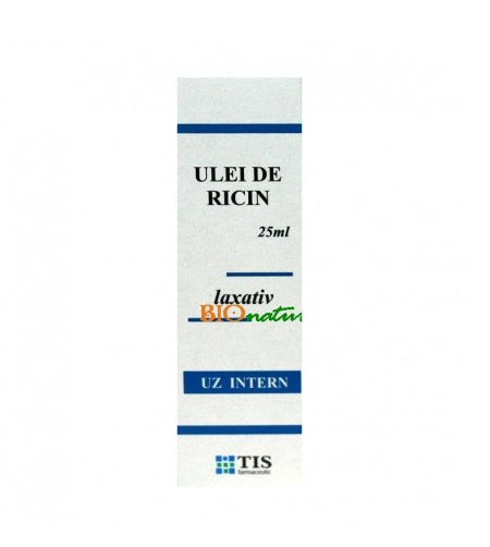 Ulei de Ricin, 25 ml, Tis Farmaceutic Ulei de Ricin, 25 ml, Tis Farmaceutic