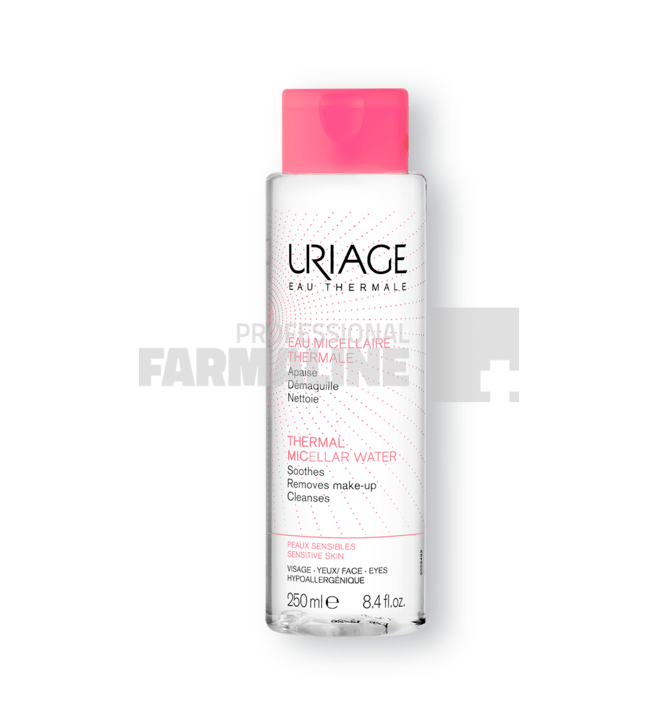 Uriage Apa micelara pentru piele sensibila predispusa la roseata 250 ml Uriage Apa micelara pentru piele sensibila predispusa la roseata 250 ml