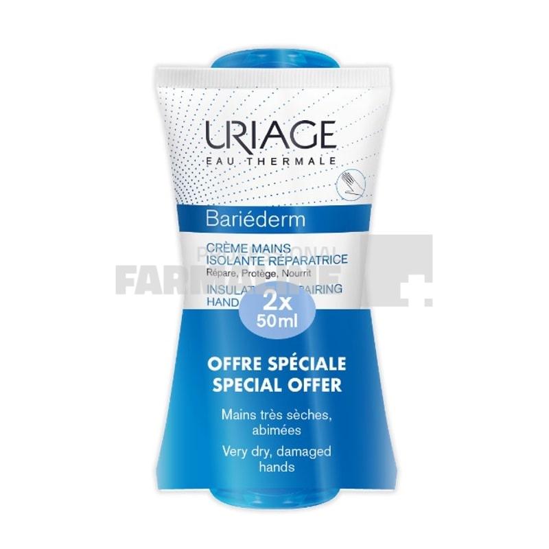 Uriage Bariederm Crema de maini 50 ml 1+1 70% din al II-lea Uriage Bariederm Crema de maini 50 ml 1+1 70% din al II-lea