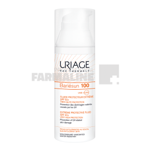 Uriage Bariesun 100 Fluid protectie extrema SPF50+ 50 ml