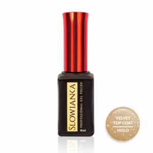 Velvet Top Coat Holo Slowianka 10ml