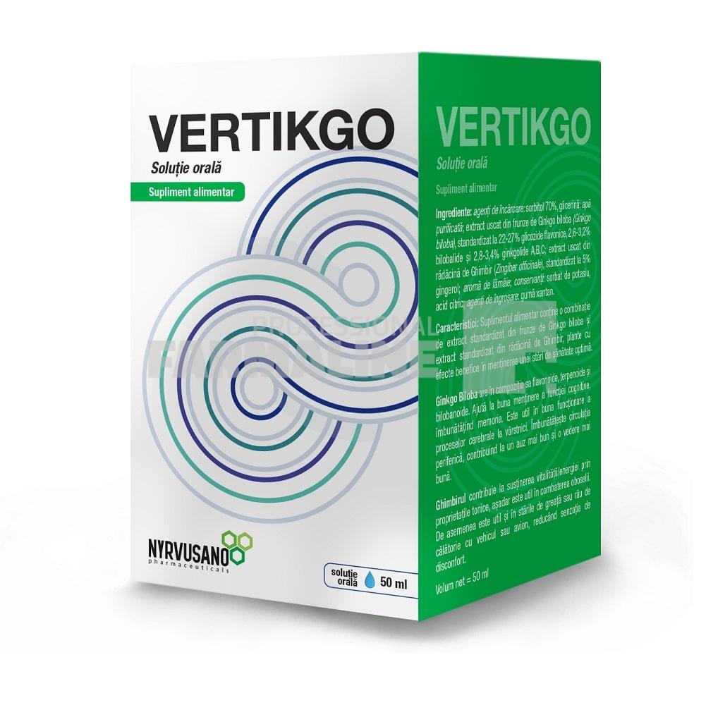 Vertikgo solutie orala 50 ml Vertikgo solutie orala 50 ml