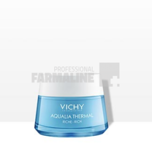 Vichy Aqualia Thermal Riche Crema rehidratanta cu acid hyaluronic ten uscat 50 ml