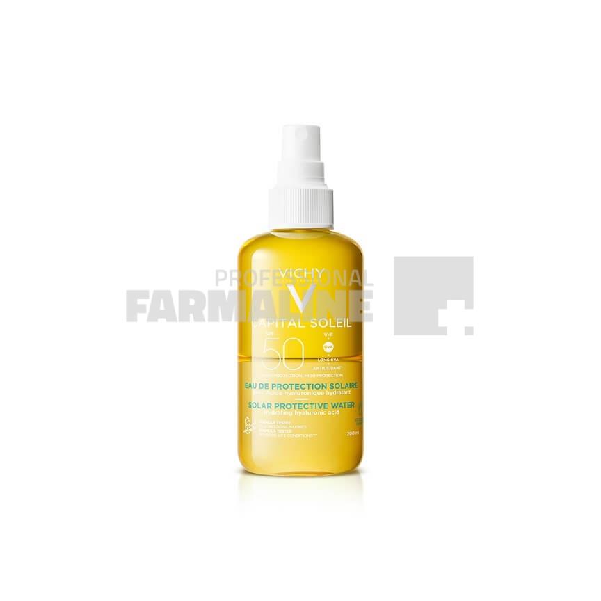 Vichy Capital Soleil Apa protectie foarte ridicata SPF 50+ 200 ml Vichy Capital Soleil Apa protectie foarte ridicata SPF 50+ 200 ml