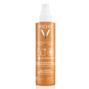 Vichy Capital Soleil Cell Protect Spray fluid invizibil SPF 50 200 ml