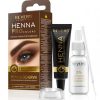 Vopsea Profesionala Crema pentru Sprancene Revers HENNA PROcolors BIO Formula cu Ulei de Argan si de Ricin, 2.0 Light Brown, Maro Deschis