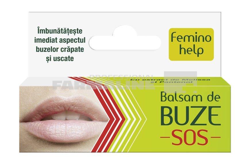 Zdrovit Feminohelp Balsam de buze SOS 7 ml Zdrovit Feminohelp Balsam de buze SOS 7 ml