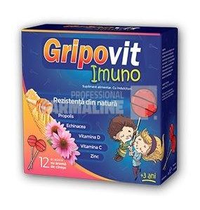 Gripovit Imuno Acadele cu aroma de Cirese 12 bucati
