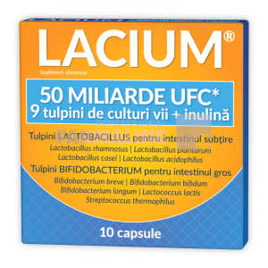 Zdrovit Lacium 50 miliarde UFC 10 capsule