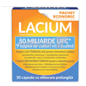 Zdrovit Lacium 50 miliarde UFC 30 capsule - 10% Reducere
