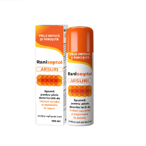 Zdrovit Raniseptol Spuma Arsuri 150ml