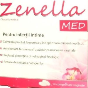 Zdrovit Zenella Med x 14 cpr vaginale