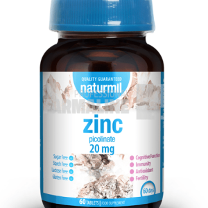 Naturmil Zinc 20 mg 60 capsule