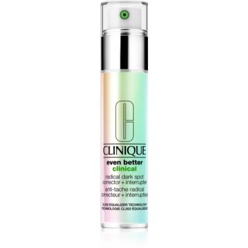 Clinique Even Better Clinical™ Radical Dark Spot Corrector + Interrupter ser cu efect iluminator impotriva petelor Clinique Even Better Clinical™ Radical Dark Spot Corrector + Interrupter ser cu efect iluminator impotriva petelor
