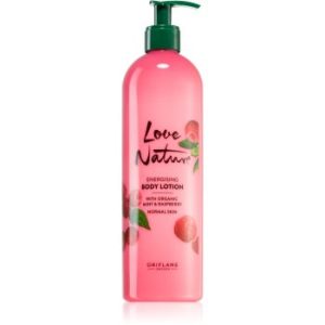 Oriflame Love Nature Organic Mint & Raspberry Lotiune de corp energizanta