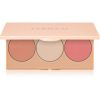 Farmasi 3-in-1 iluminator, pudră bronzantă și blush cu oglinda mica