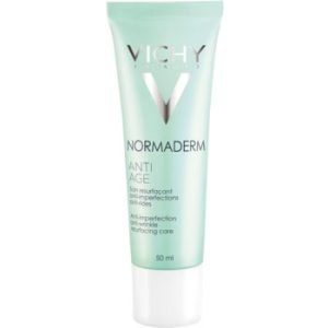 Vichy Normaderm Anti-Age crema de zi pentru aparitia primelor riduri pentru ten gras si problematic