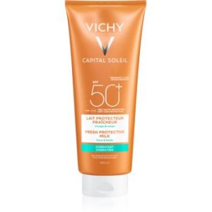 Vichy Capital Soleil lapte de protectie pentru fata si corp SPF 50+