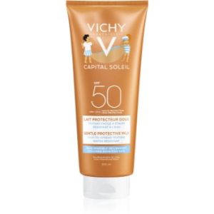 Vichy Capital Soleil Gentle Milk Lapte de protecție pentru copii pentru fata si corp SPF 50