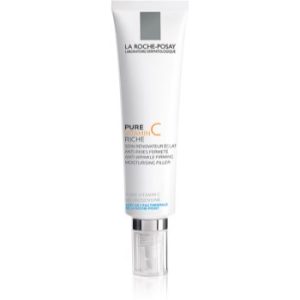 La Roche-Posay Pure Vitamin C crema anti-rid de zi si de noapte pentru tenul uscat