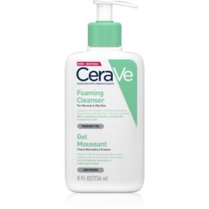 CeraVe Cleansers gel spumant de curatare pentru piele normala si grasa
