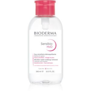 Bioderma Sensibio H2O apă micelară pentru piele sensibilă cu pompiță
