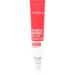 Neutrogena Clear & Defend+ ser facial impotriva acneei