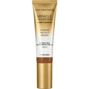 Max Factor Miracle Second Skin fond de ten crema hidratant SPF 20