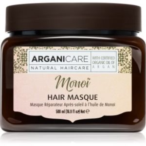 Arganicare Monoi Hair Masque masca de par regeneratoare dupa expunerea la soare