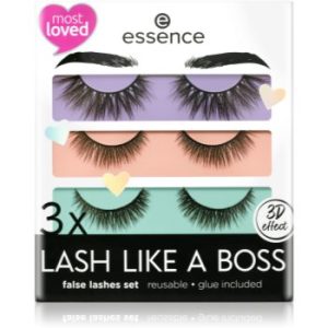 Essence Lash Like a Boss gene false 01 Limitless+Unique+Stunning (ambalaj economic)