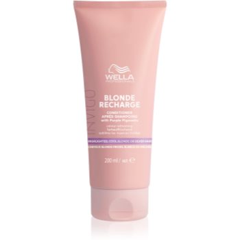 Wella Professionals Invigo Blonde Recharge balsam de par violet neutralizeaza tonurile de galben Wella Professionals Invigo Blonde Recharge balsam de par violet neutralizeaza tonurile de galben