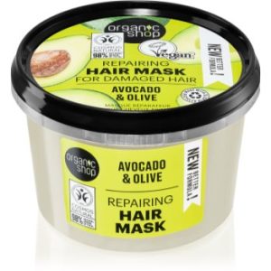 Organic Shop Avocado & Olive masca de par regeneratoare