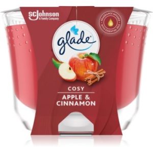 GLADE Cosy Apple & Cinnamon lumânare parfumată