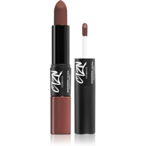 CTZN Nudiversal Lip Duo ruj rezistent si luciu de buze.